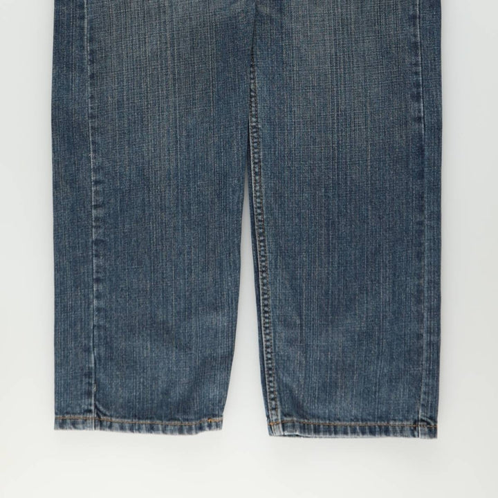 Levi's 505 tapered denim pants for men, size W34 cotton blue type Vintage Second Hand