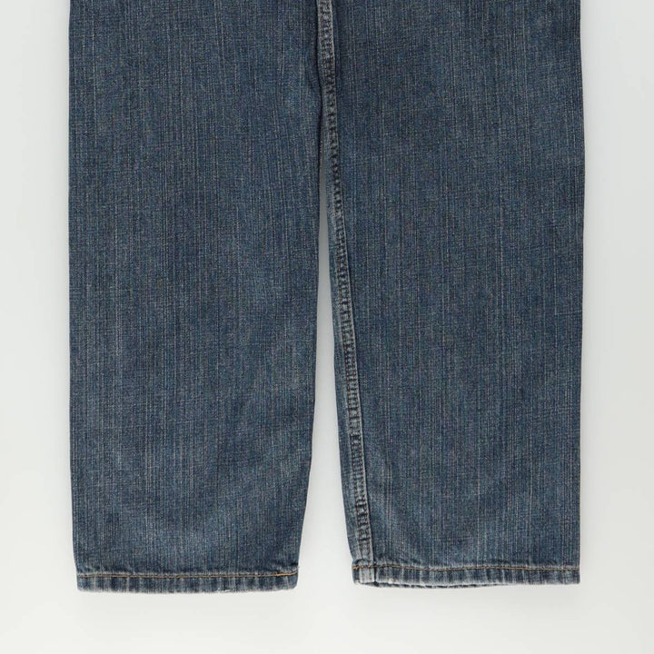 Levi's 505 tapered denim pants for men, size W34 cotton blue type Vintage Second Hand
