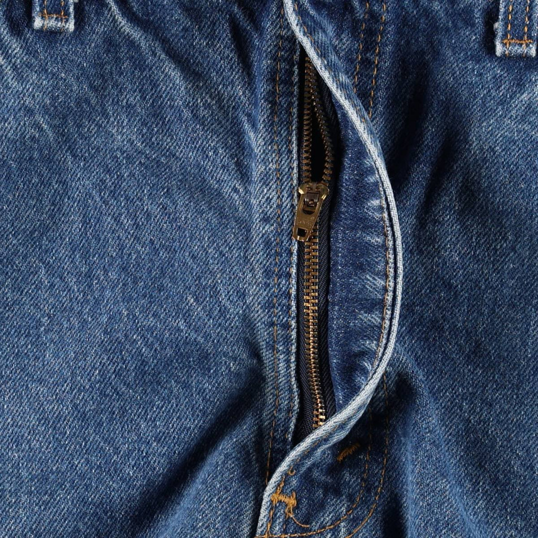 1990'S Levi's 20505-0217 Tapered Denim Pants, Orange Tab, Made in USA, Men's W37 (approx.), Vintage cotton blue type Vintage Second Hand