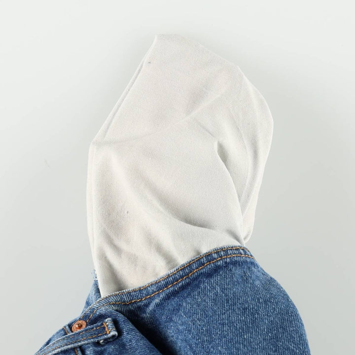 1990'S Levi's 20505-0217 Tapered Denim Pants, Orange Tab, Made in USA, Men's W37 (approx.), Vintage cotton blue type Vintage Second Hand