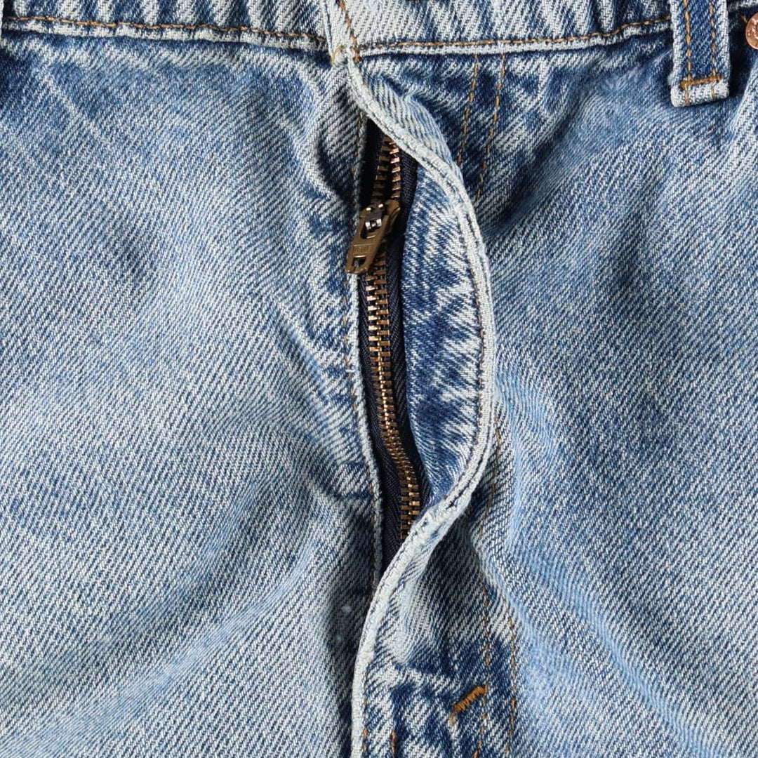 90'S Levi's 505 REGULAR FIT STRAIGHT LEG Orange Tab Tapered Denim Pants Men's W34 Vintage cotton blue type Vintage Second Hand
