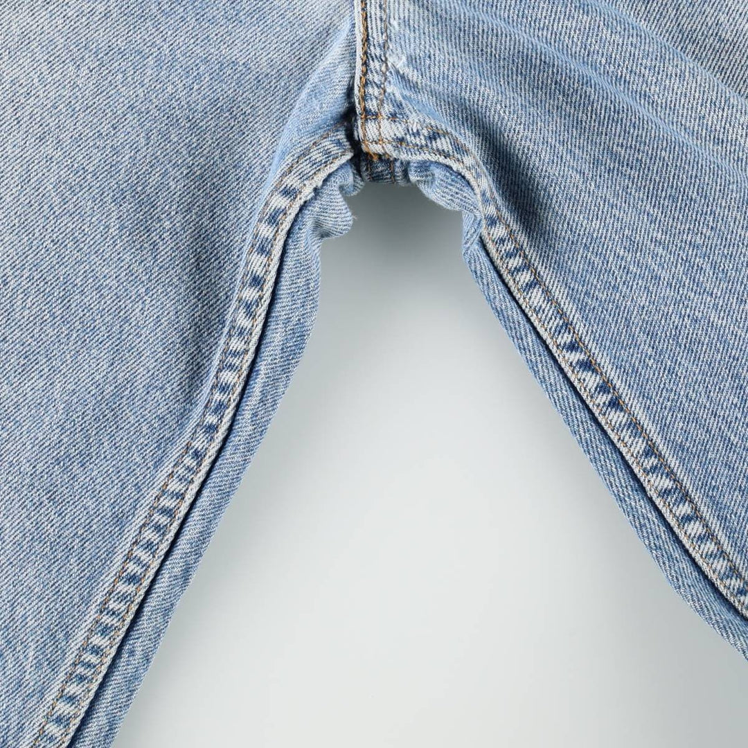 90'S Levi's 505 REGULAR FIT STRAIGHT LEG Orange Tab Tapered Denim Pants Men's W34 Vintage cotton blue type Vintage Second Hand