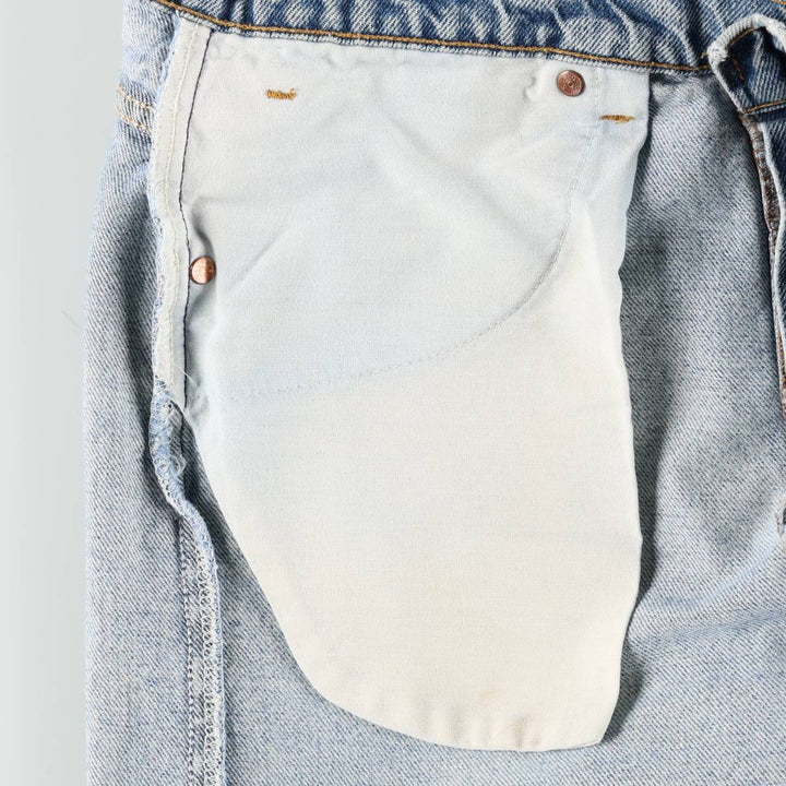 90'S Levi's 505 REGULAR FIT STRAIGHT LEG Orange Tab Tapered Denim Pants Men's W34 Vintage cotton blue type Vintage Second Hand