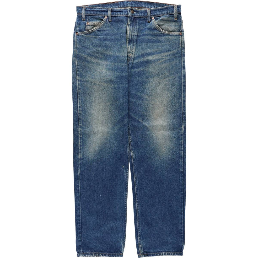 1990'S Levi's 505-0215 Orange Tab Tapered Denim Pants, Men's W35 (approx.), Vintage cotton blue type Vintage Second Hand