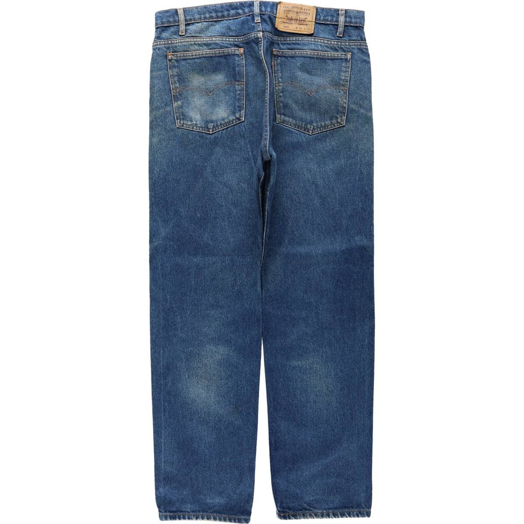 1990'S Levi's 505-0215 Orange Tab Tapered Denim Pants, Men's W35 (approx.), Vintage cotton blue type Vintage Second Hand