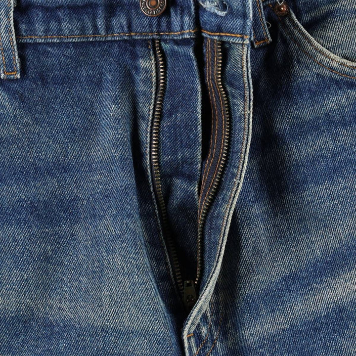 1990'S Levi's 505-0215 Orange Tab Tapered Denim Pants, Men's W35 (approx.), Vintage cotton blue type Vintage Second Hand