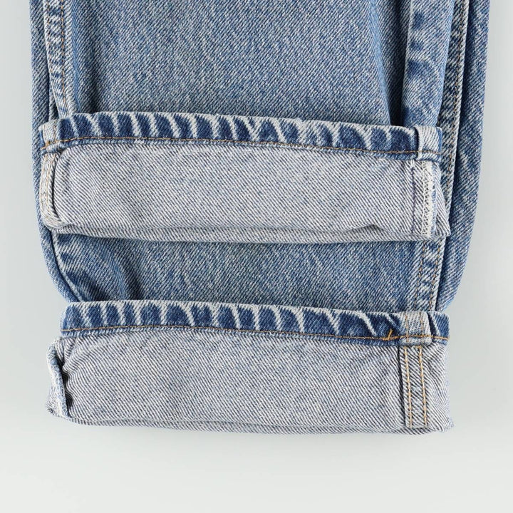 90'S Levi's 505 REGULAR FIT STRAIGHT LEG Orange Tab Tapered Denim Pants Men's W33 Vintage cotton blue type Vintage Second Hand