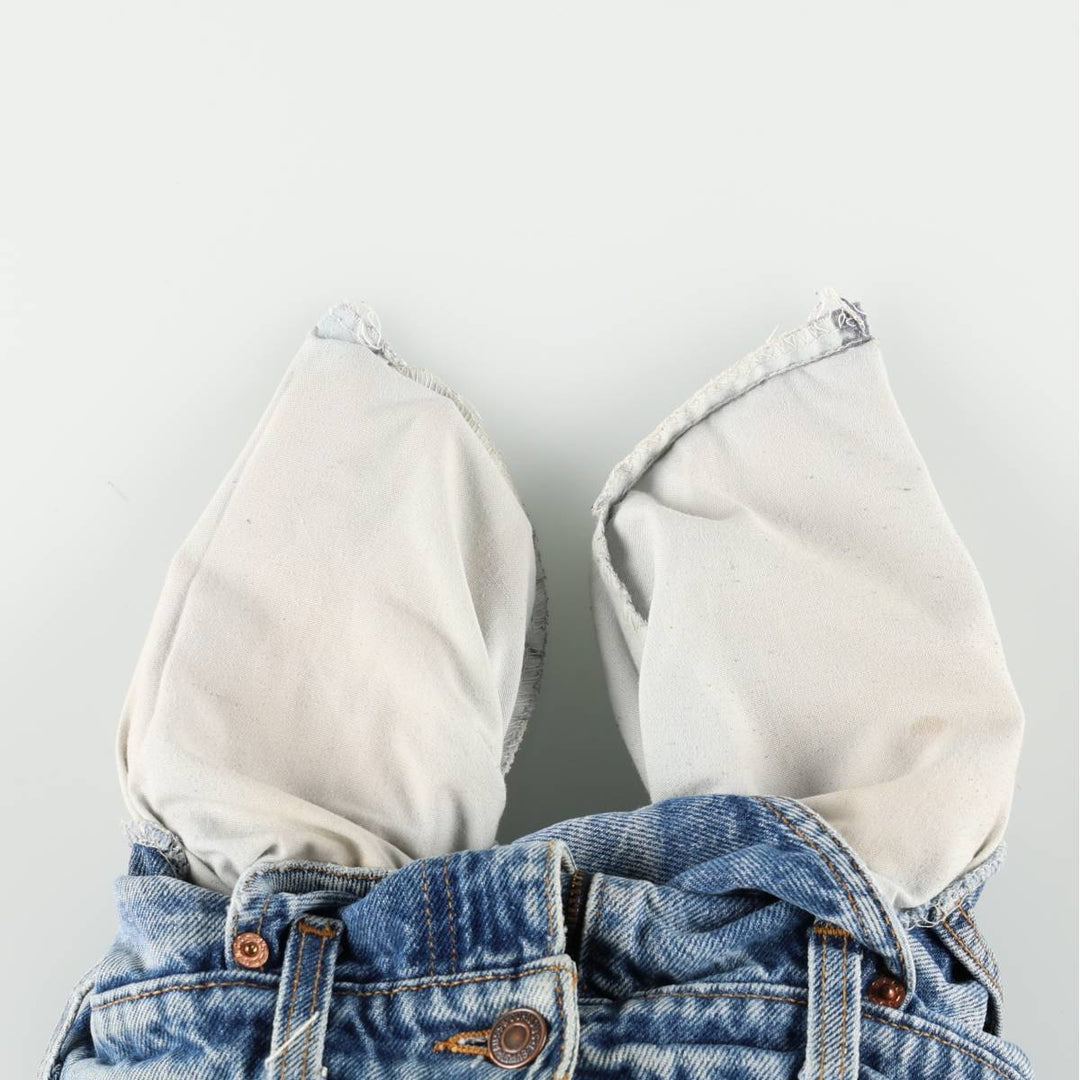 90'S Levi's 505 REGULAR FIT STRAIGHT LEG Orange Tab Tapered Denim Pants Men's W33 Vintage cotton blue type Vintage Second Hand