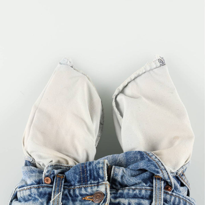 90'S Levi's 505 REGULAR FIT STRAIGHT LEG Orange Tab Tapered Denim Pants Men's W33 Vintage cotton blue type Vintage Second Hand