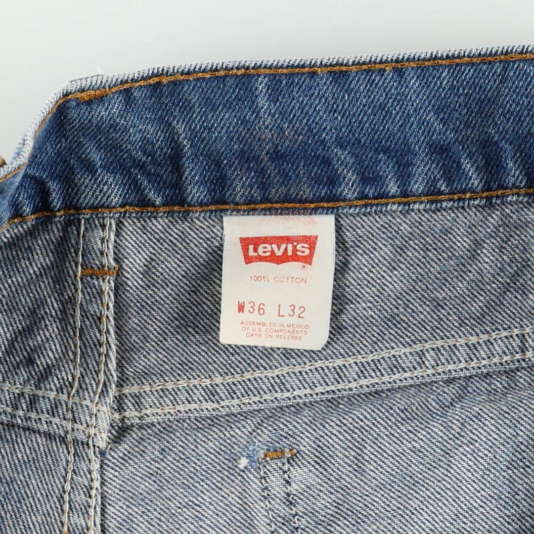 1990'S Levi's 505-0215 Tapered Denim Pants, Men's W35 (approx.), Vintage cotton blue type Vintage Second Hand