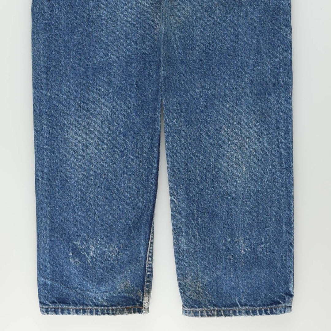 1990'S Levi's 505-0215 Tapered Denim Pants, Men's W35 (approx.), Vintage cotton blue type Vintage Second Hand