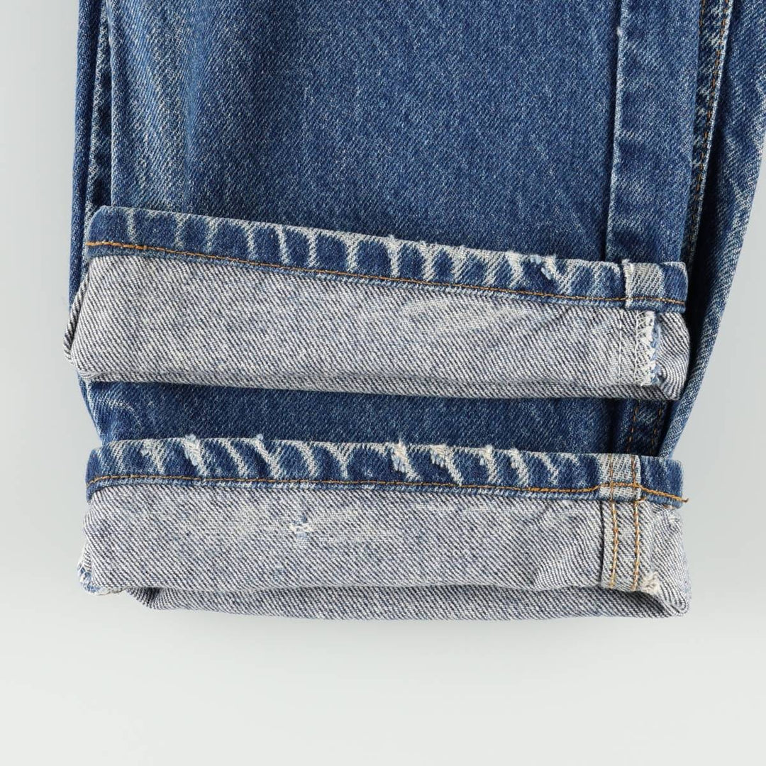 1990'S Levi's 505-0215 Tapered Denim Pants, Men's W35 (approx.), Vintage cotton blue type Vintage Second Hand