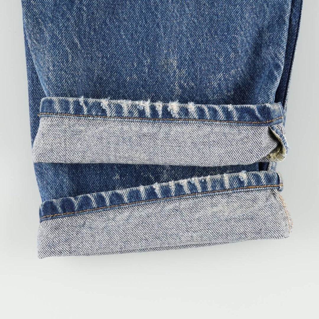 1990'S Levi's 505-0215 Tapered Denim Pants, Men's W35 (approx.), Vintage cotton blue type Vintage Second Hand