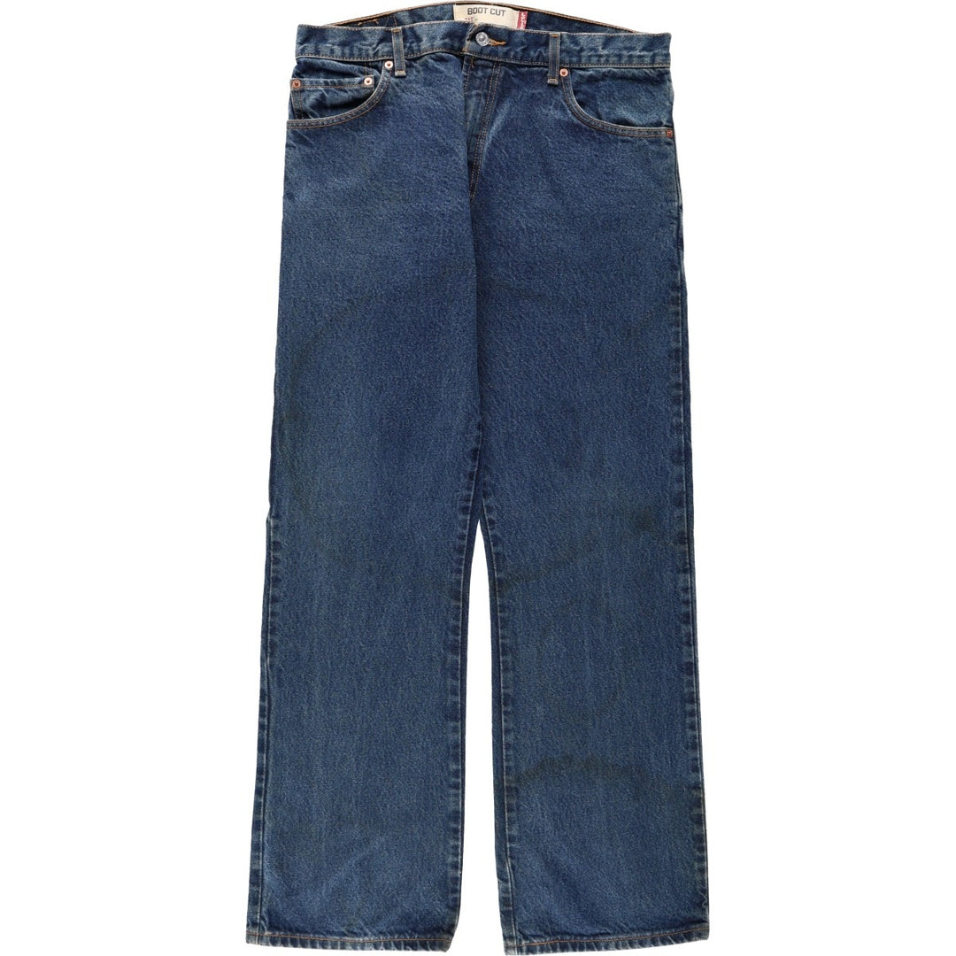 Levi's 517 Boot Cut Denim Pants, Men's, Size 36 cotton blue type Vintage Second Hand