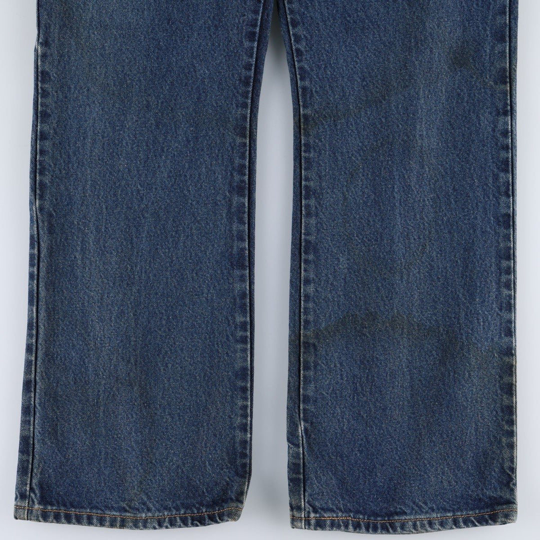 Levi's 517 Boot Cut Denim Pants, Men's, Size 36 cotton blue type Vintage Second Hand