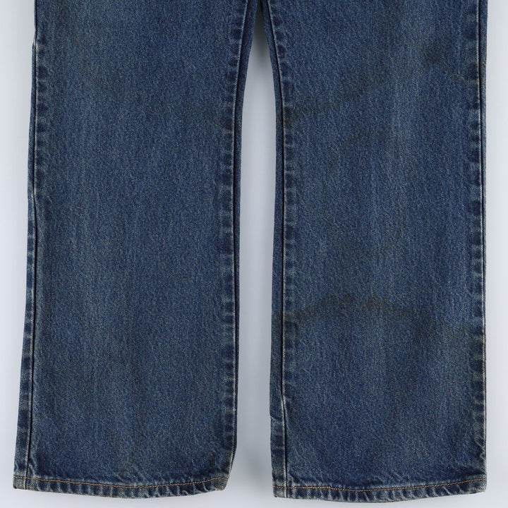 Levi's 517 Boot Cut Denim Pants, Men's, Size 36 cotton blue type Vintage Second Hand