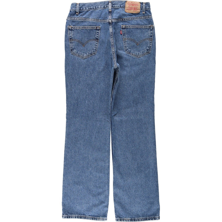 Levi's 517 BOOT CUT Bootcut denim pants for men, size w34 cotton blue type Vintage Second Hand