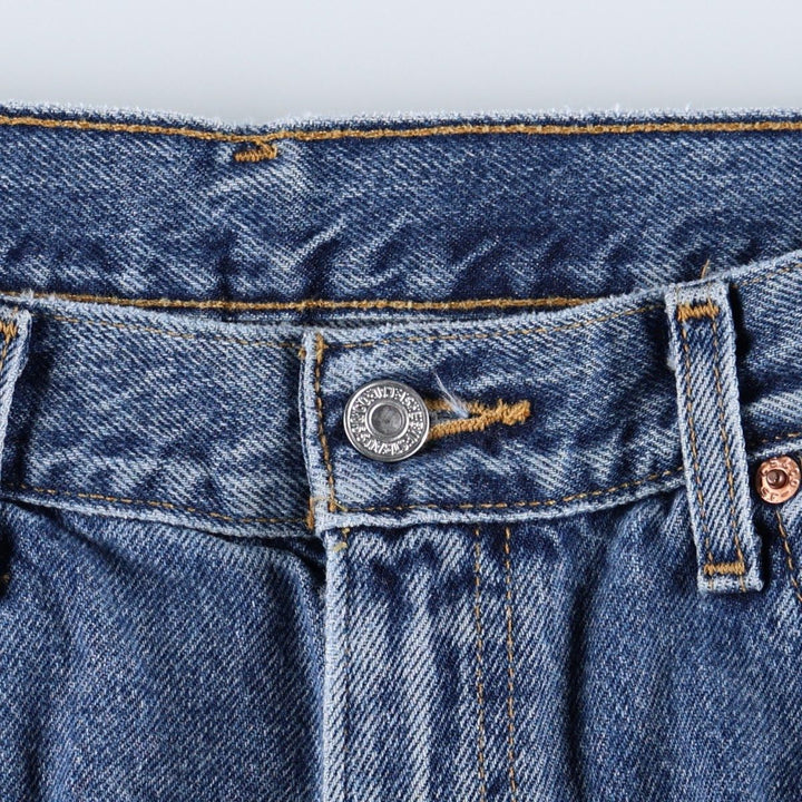 Levi's 517 BOOT CUT Bootcut denim pants for men, size w34 cotton blue type Vintage Second Hand