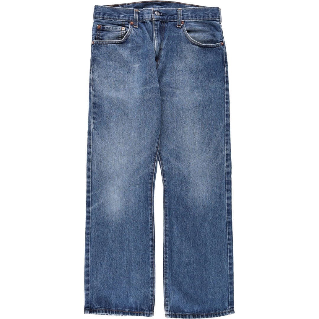 Levi's 517 Bootcut Denim Pants for Men, W33 equivalent cotton blue type Vintage Second Hand