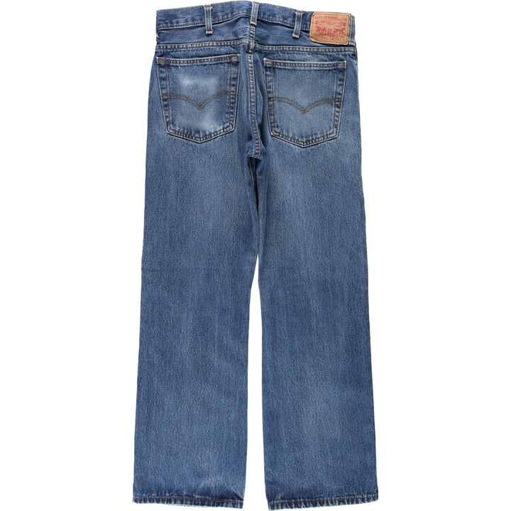 Levi's 517 Bootcut Denim Pants for Men, W33 equivalent cotton blue type Vintage Second Hand