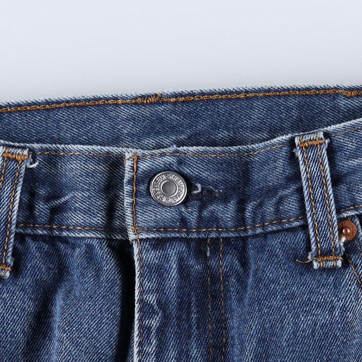 Levi's 517 Bootcut Denim Pants for Men, W33 equivalent cotton blue type Vintage Second Hand