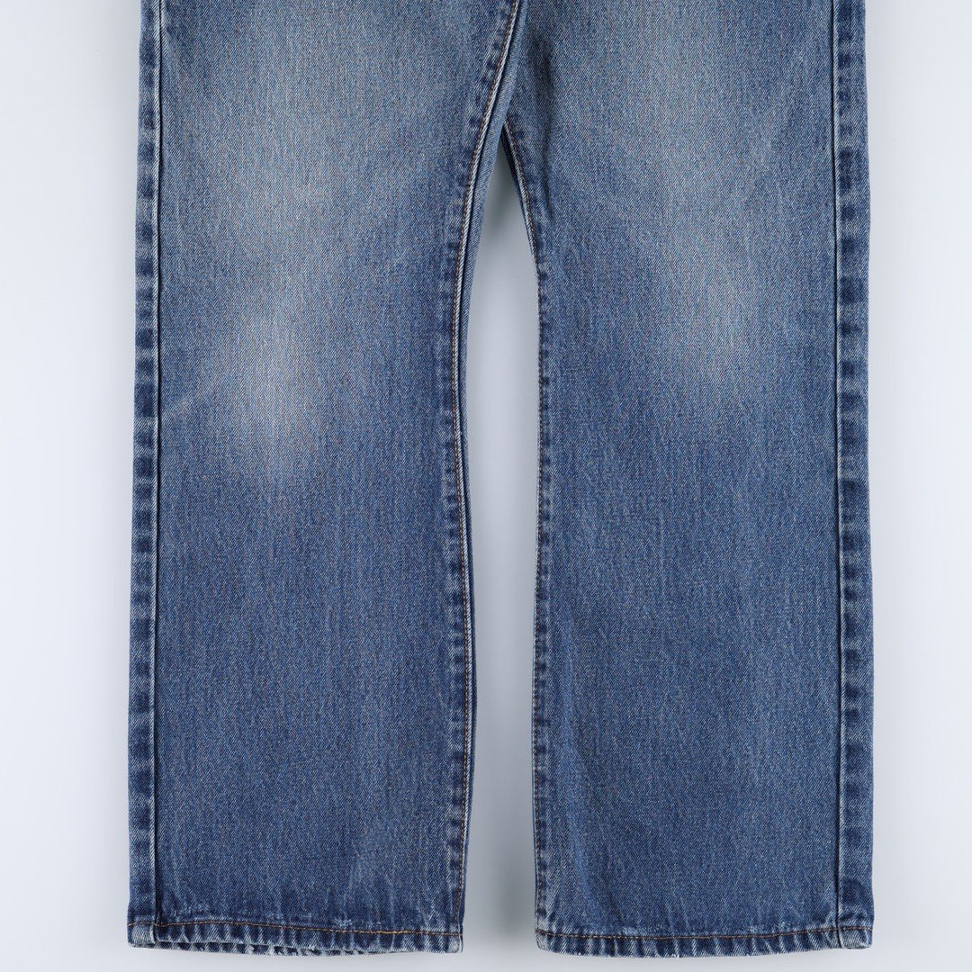 Levi's 517 Bootcut Denim Pants for Men, W33 equivalent cotton blue type Vintage Second Hand
