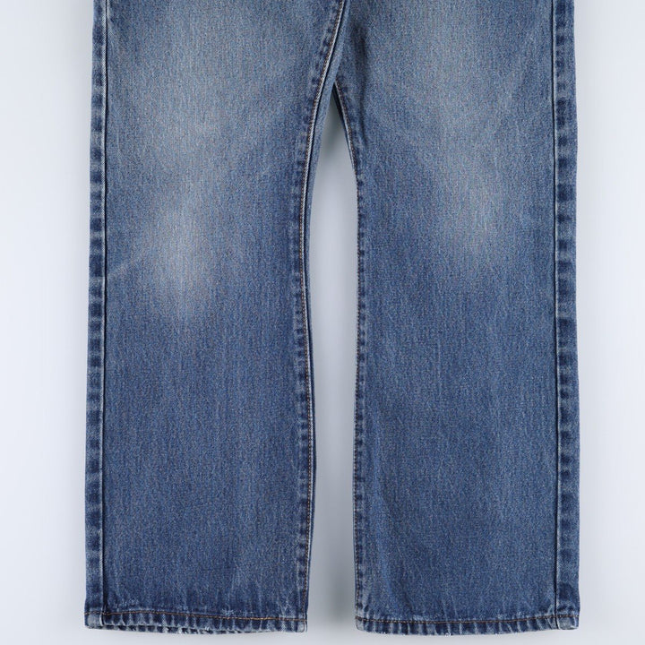Levi's 517 Bootcut Denim Pants for Men, W33 equivalent cotton blue type Vintage Second Hand