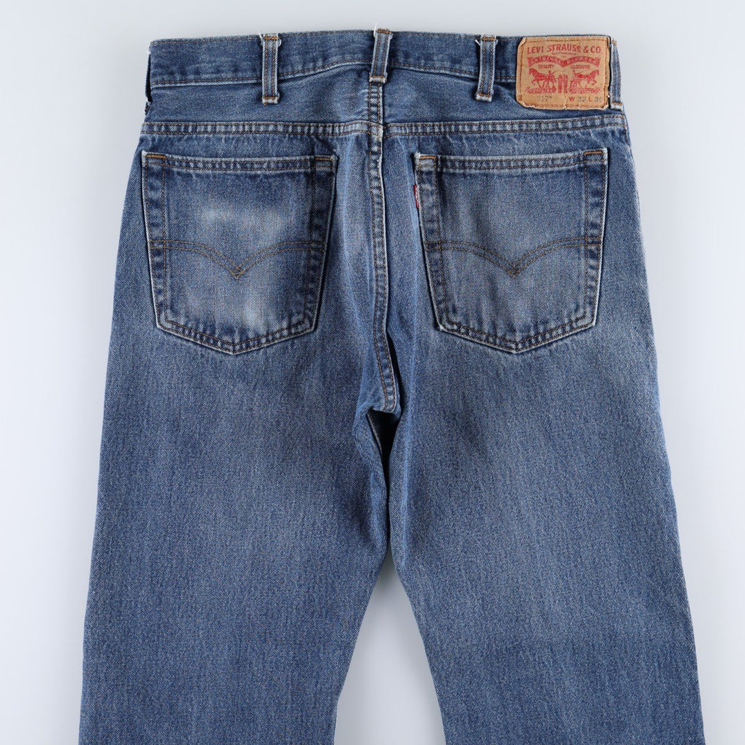 Levi's 517 Bootcut Denim Pants for Men, W33 equivalent cotton blue type Vintage Second Hand