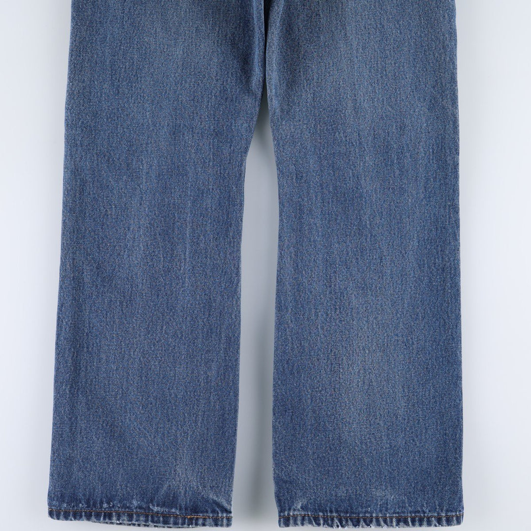 Levi's 517 Bootcut Denim Pants for Men, W33 equivalent cotton blue type Vintage Second Hand