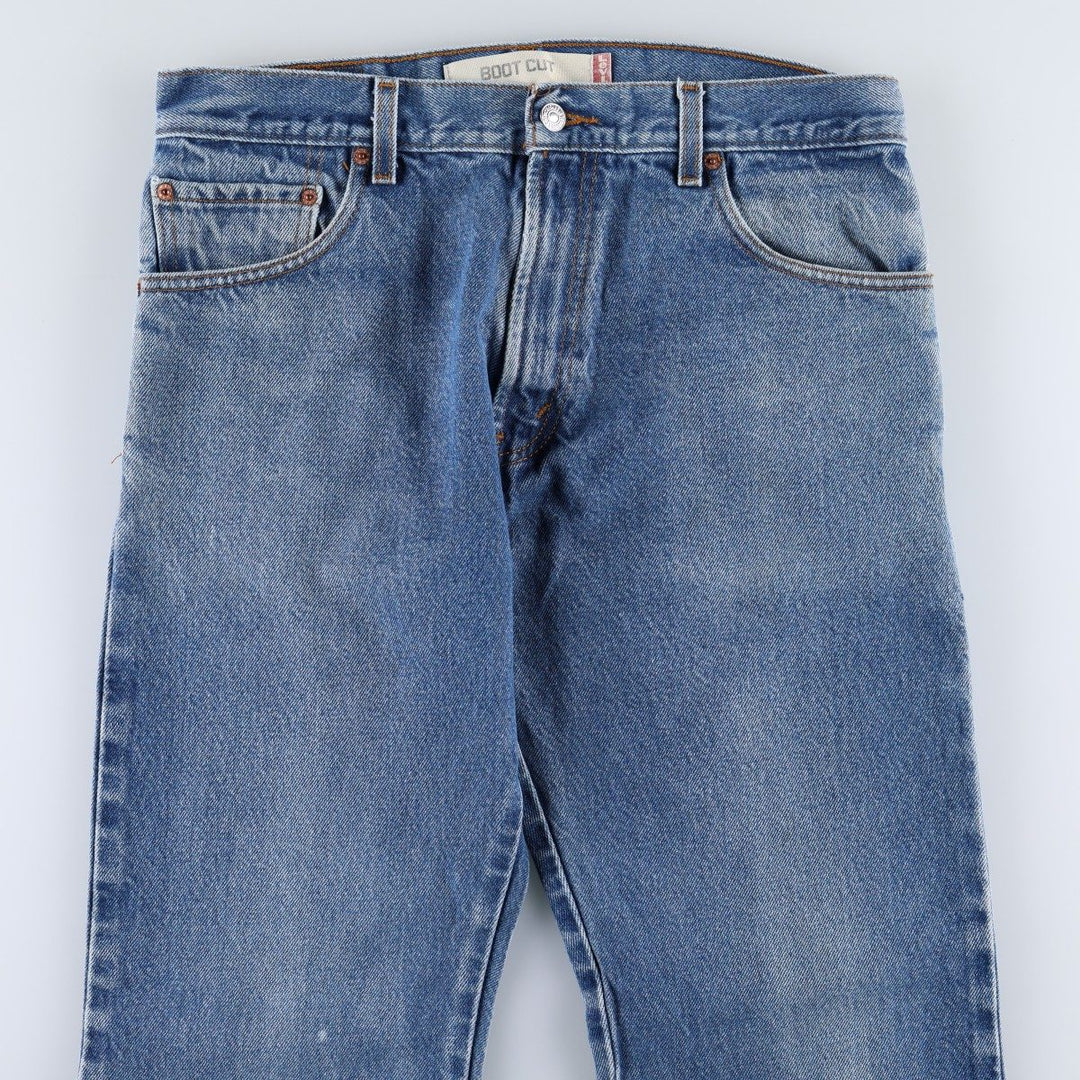 Levi's 517 BOOT CUT Bootcut denim pants for men, size w34 cotton blue type Vintage Second Hand