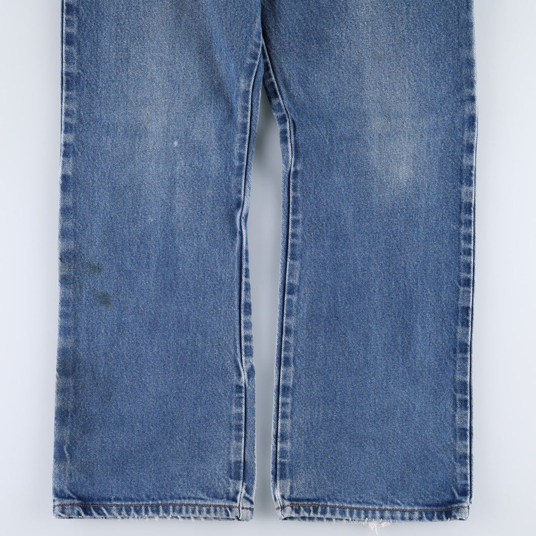 Levi's 517 BOOT CUT Bootcut denim pants for men, size w34 cotton blue type Vintage Second Hand