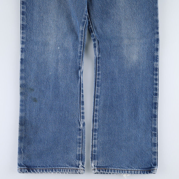 Levi's 517 BOOT CUT Bootcut denim pants for men, size w34 cotton blue type Vintage Second Hand
