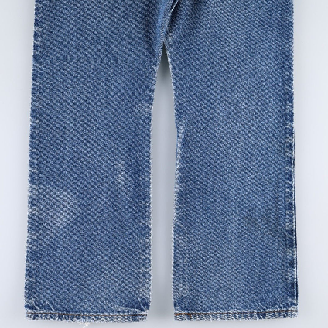 Levi's 517 BOOT CUT Bootcut denim pants for men, size w34 cotton blue type Vintage Second Hand