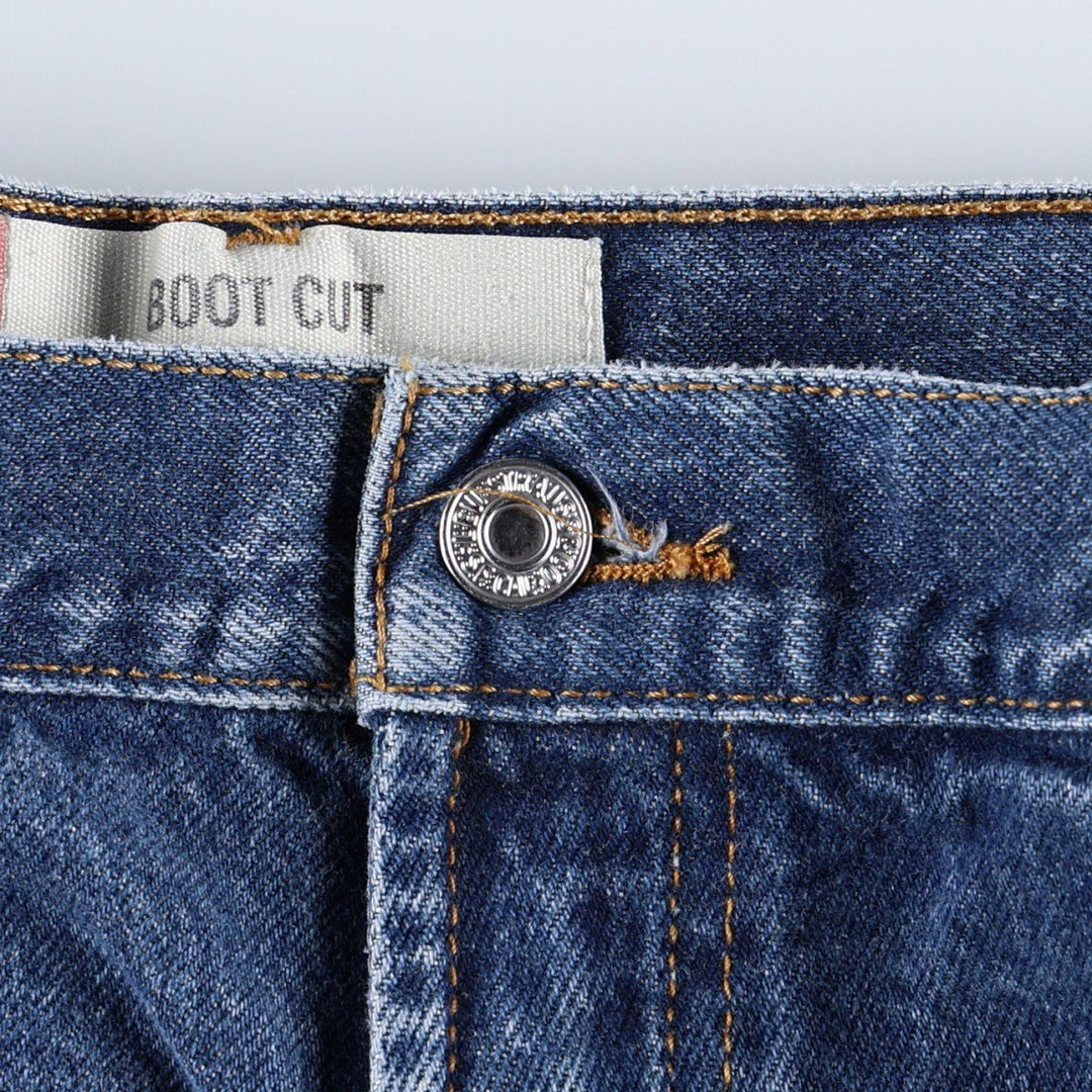 Levi's 517 BOOT CUT Bootcut denim pants for men, size w35 cotton blue type Vintage Second Hand