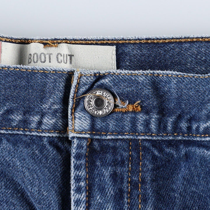 Levi's 517 BOOT CUT Bootcut denim pants for men, size w35 cotton blue type Vintage Second Hand