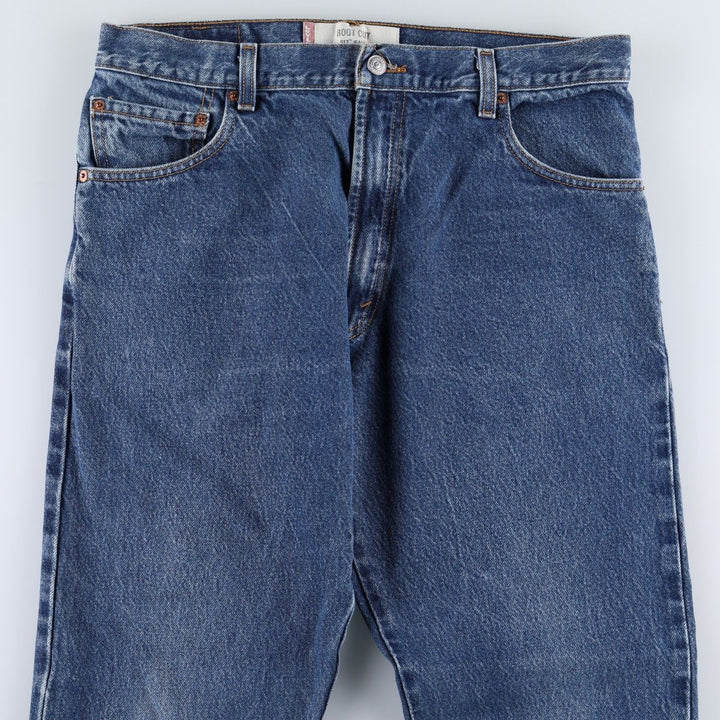 Levi's 517 BOOT CUT Bootcut denim pants for men, size w35 cotton blue type Vintage Second Hand