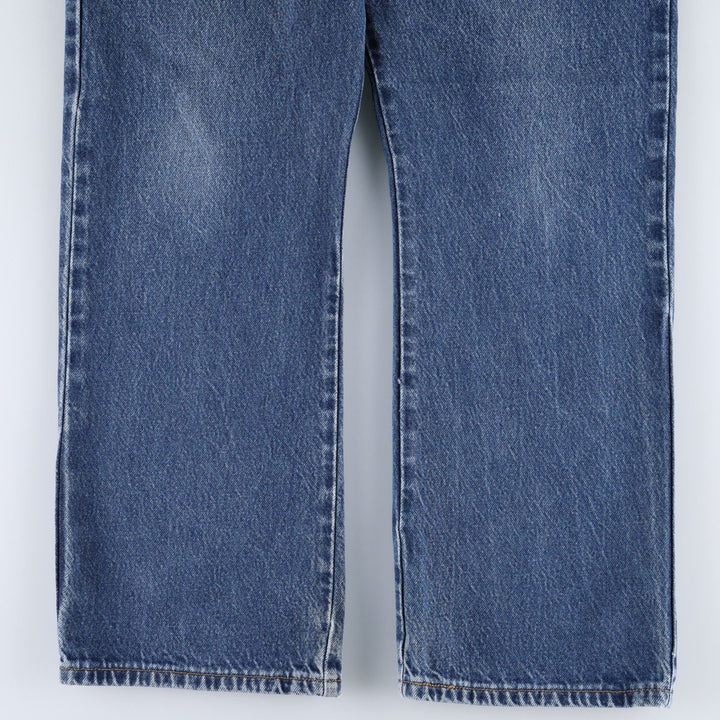 Levi's 517 BOOT CUT Bootcut denim pants for men, size w35 cotton blue type Vintage Second Hand