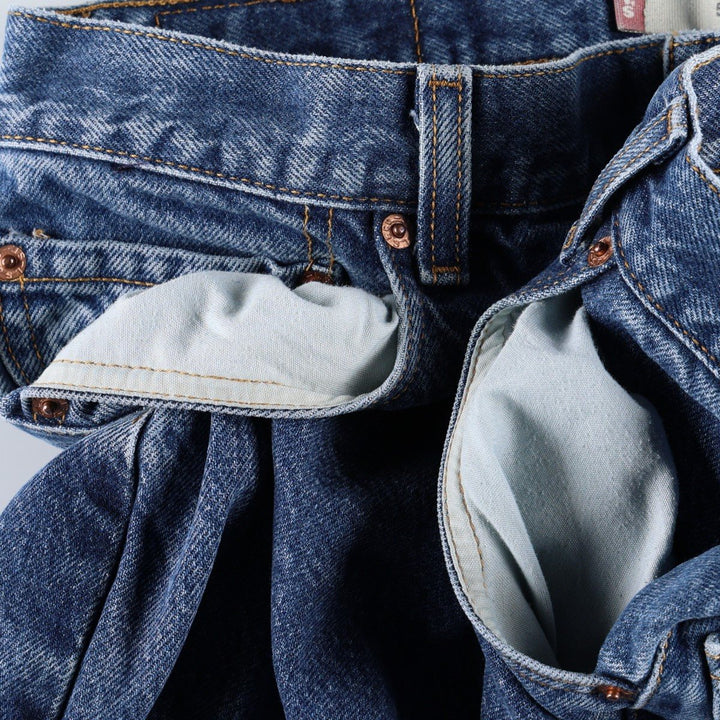 Levi's 517 BOOT CUT Bootcut denim pants for men, size w35 cotton blue type Vintage Second Hand