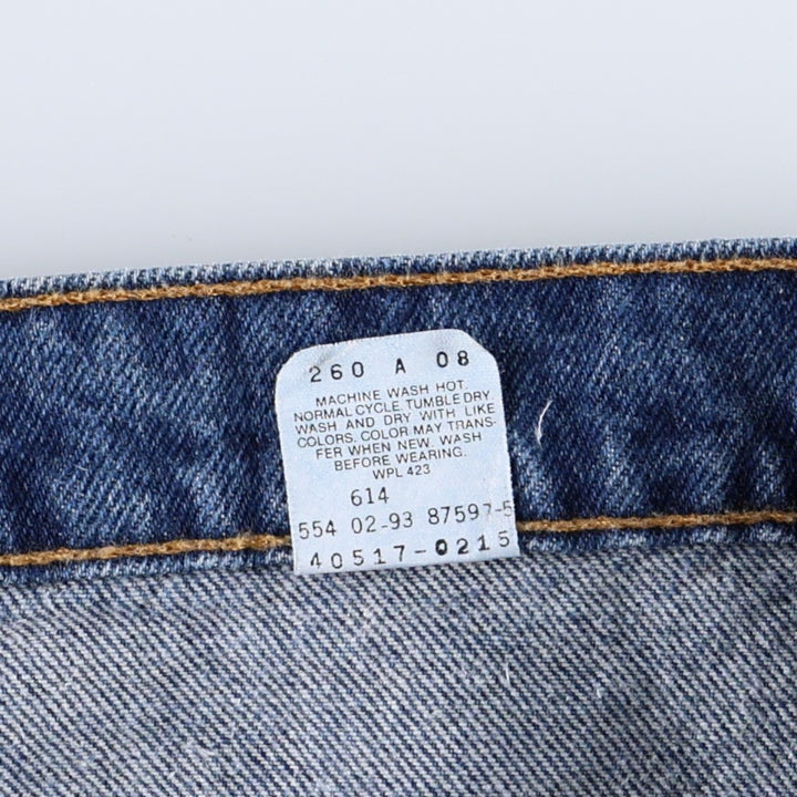 1990'S Levi's 40517-0215 Bootcut Denim Pants, Made in USA, Men's Size W36 (approx.), Vintage cotton blue type Vintage Second Hand