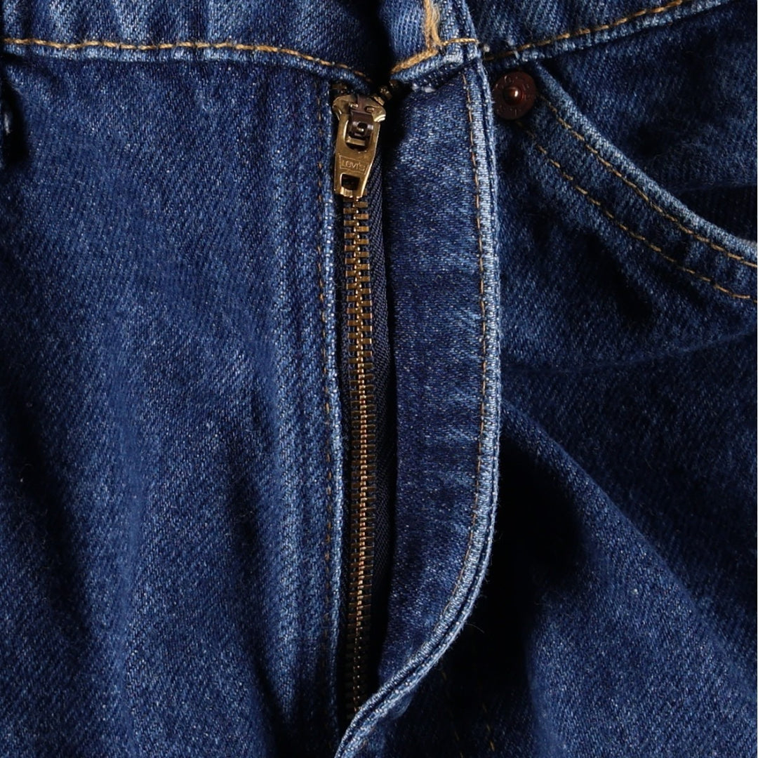 1990'S Levi's 40517-0215 Bootcut Denim Pants, Made in USA, Men's Size W36 (approx.), Vintage cotton blue type Vintage Second Hand