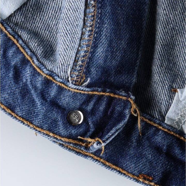 1990'S Levi's 40517-0215 Bootcut Denim Pants, Made in USA, Men's Size W36 (approx.), Vintage cotton blue type Vintage Second Hand