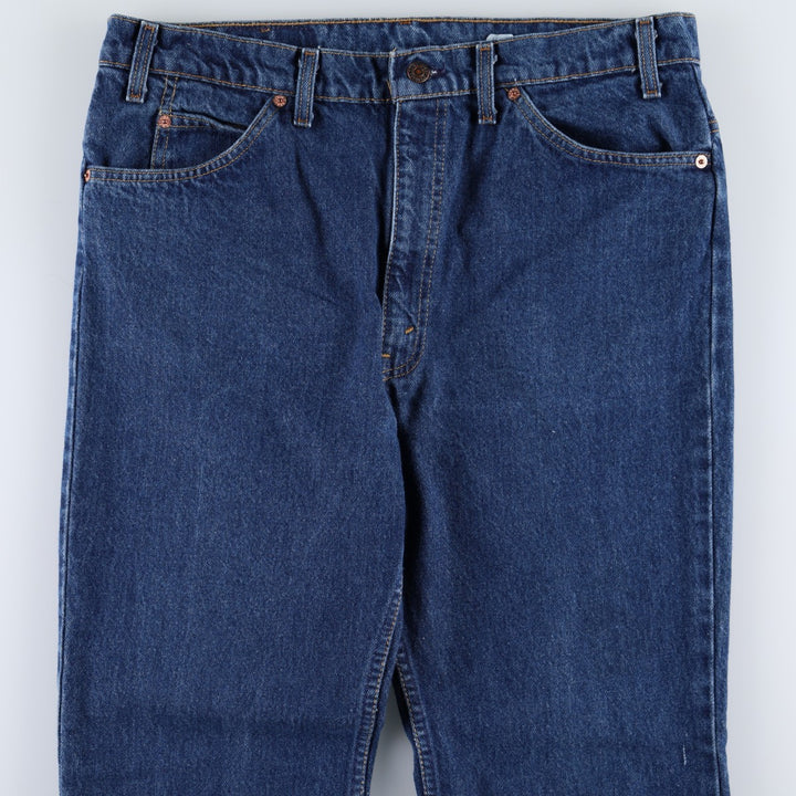 1990'S Levi's 40517-0215 Bootcut Denim Pants, Made in USA, Men's Size W36 (approx.), Vintage cotton blue type Vintage Second Hand