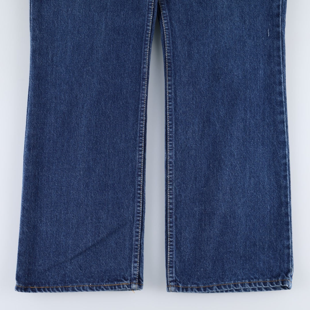 1990'S Levi's 40517-0215 Bootcut Denim Pants, Made in USA, Men's Size W36 (approx.), Vintage cotton blue type Vintage Second Hand