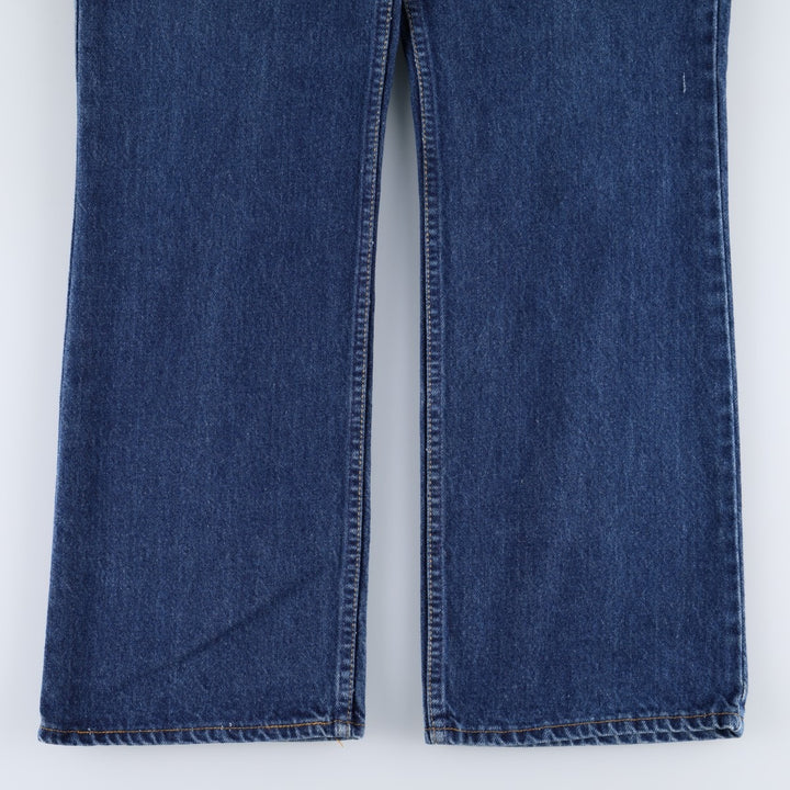 1990'S Levi's 40517-0215 Bootcut Denim Pants, Made in USA, Men's Size W36 (approx.), Vintage cotton blue type Vintage Second Hand