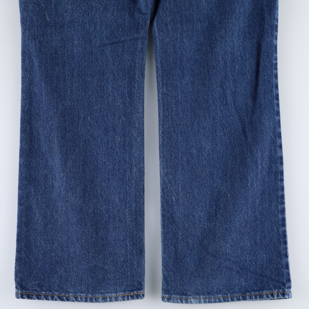 1990'S Levi's 40517-0215 Bootcut Denim Pants, Made in USA, Men's Size W36 (approx.), Vintage cotton blue type Vintage Second Hand
