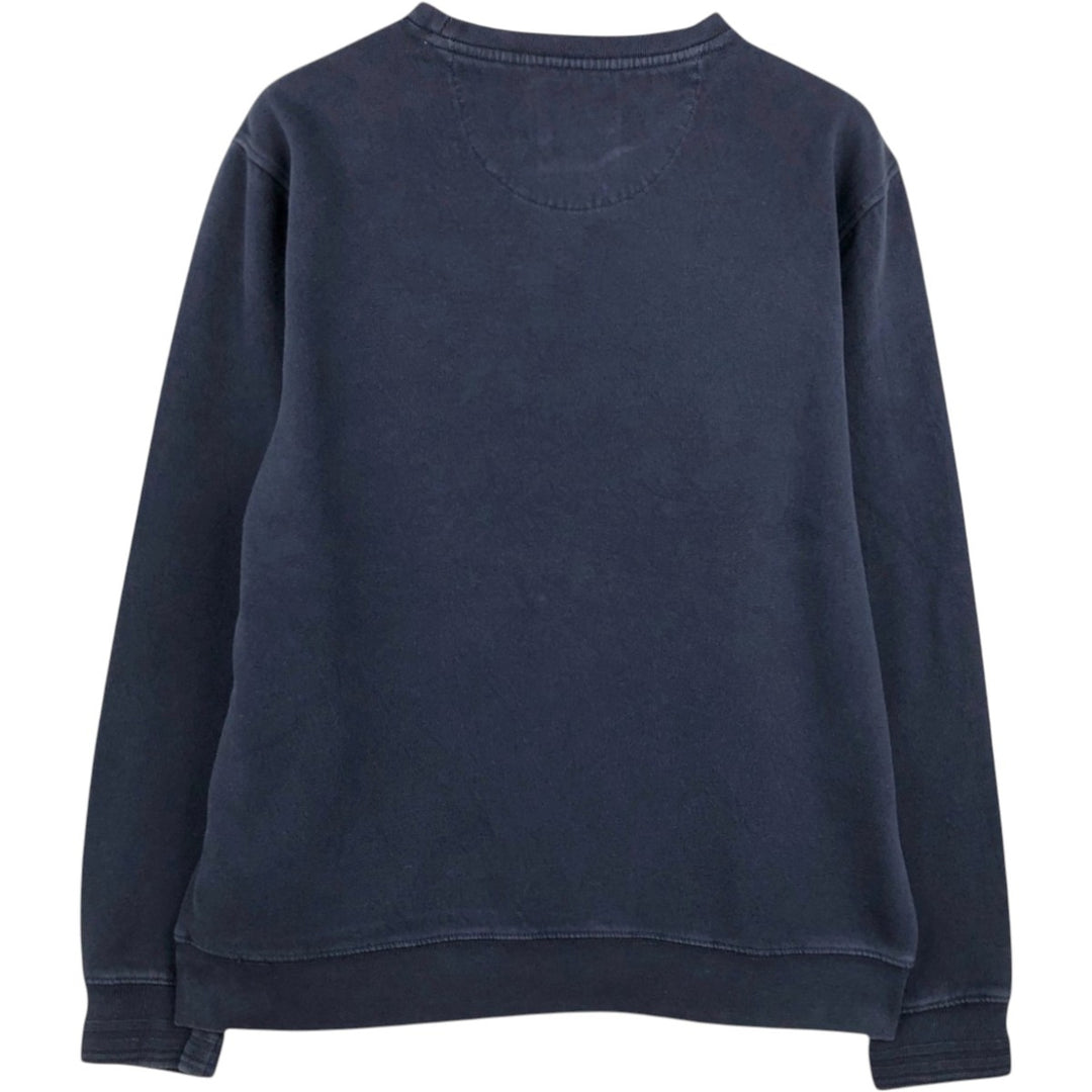 Brooks Brothers plain blank sweatshirt, men's size L (approx.) cotton navy blue type Vintage Second Hand