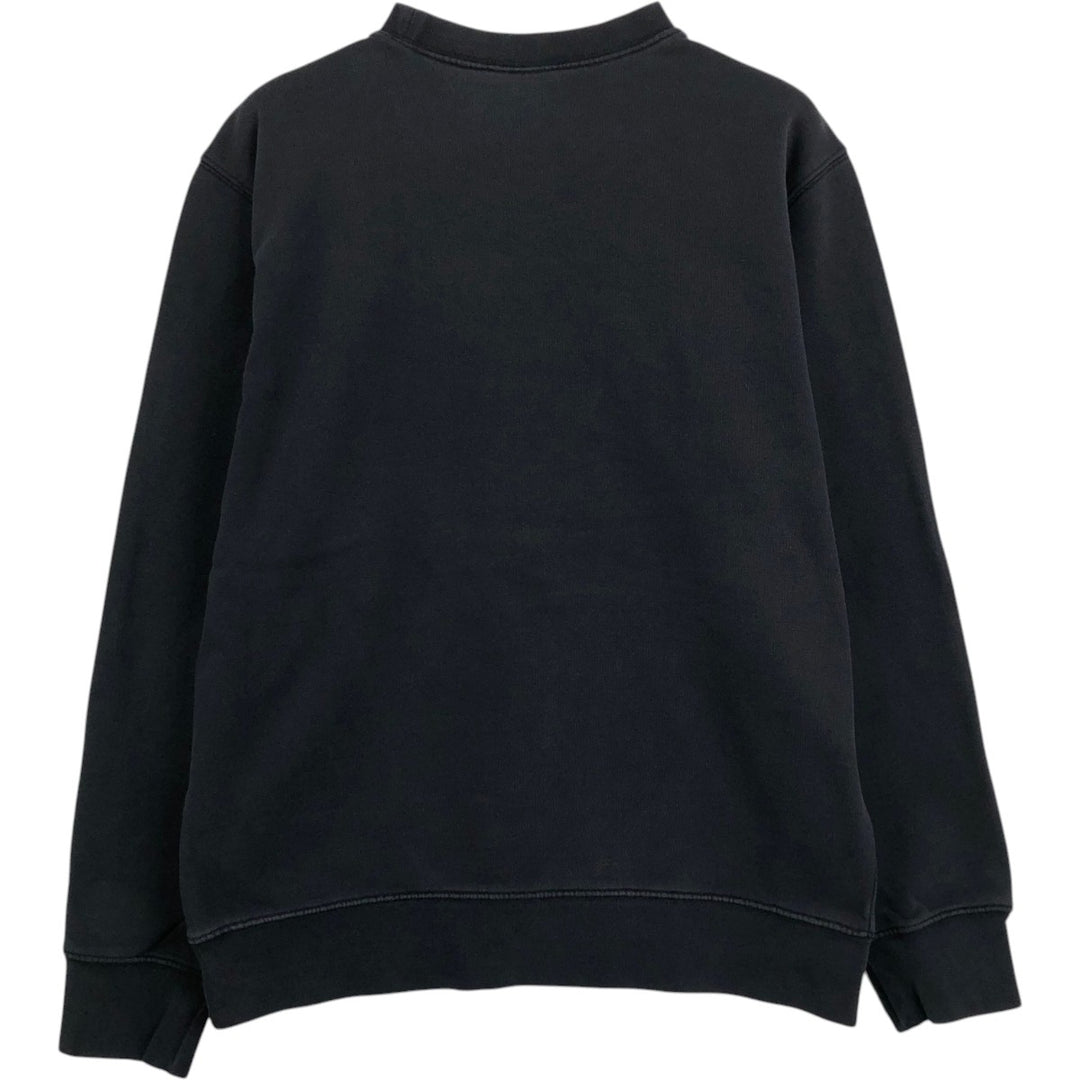 Carhartt logo sweatshirt, men's size M cotton black type Vintage Second Hand