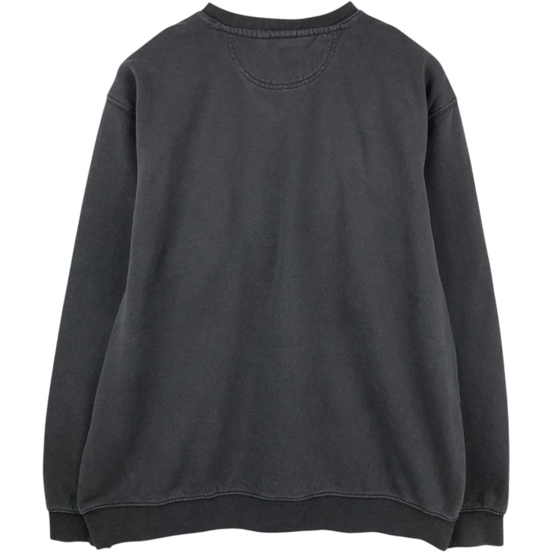 Carhartt Loose Fit Sweatshirt with One-Point Logo (Men's Size XL) cotton black type Vintage Second Hand