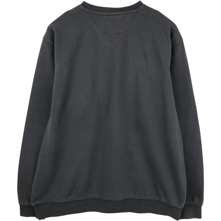 Carhartt Loose Fit Sweatshirt with One-Point Logo (Men's Size XL) cotton black type Vintage Second Hand