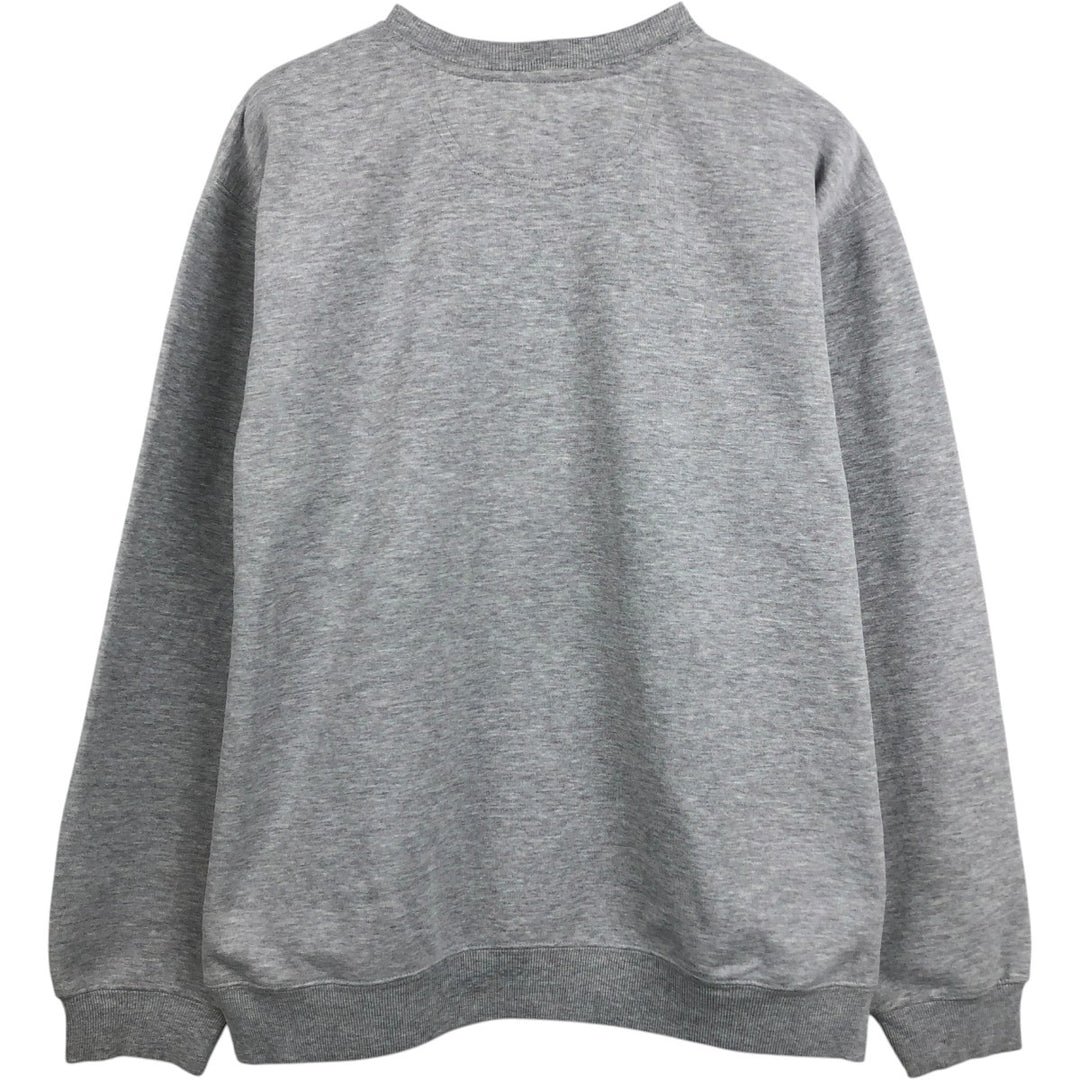 Carhartt logo sweatshirt, men's size L cotton gray type Vintage Second Hand
